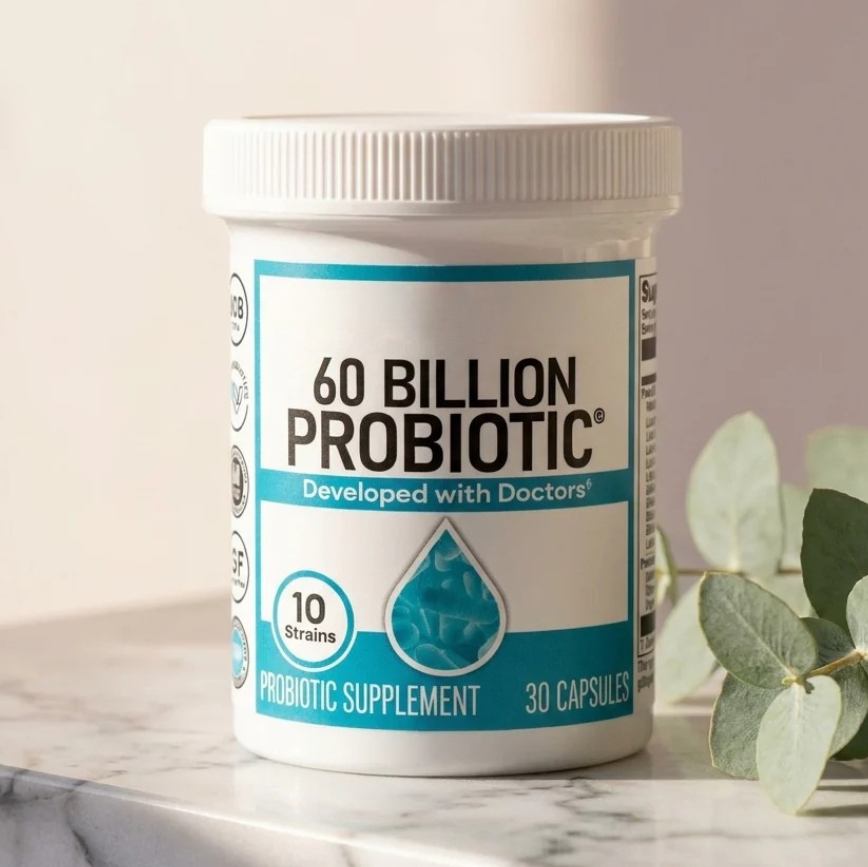 60 Billion Gut Healing Probiotic