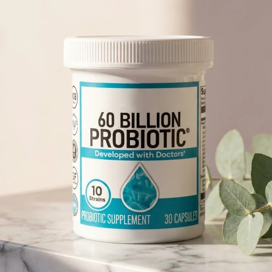 60 Billion Gut Healing Probiotic